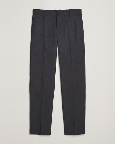 Filippa K Troy Tailored Drawstring Trousers Mid Grey – Grijs