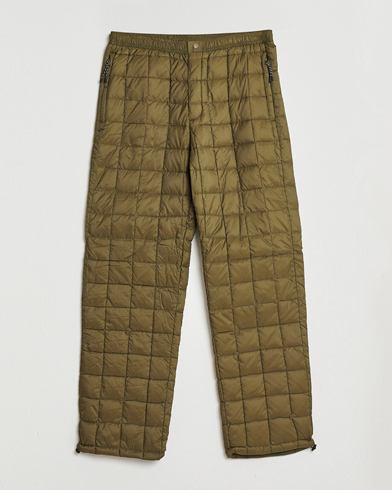 Heren | TAION | TAION Mountain Down Pants Olive