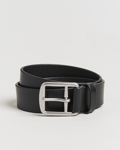 Polo Ralph Lauren Signature Pony Leather Belt Black – Zwart