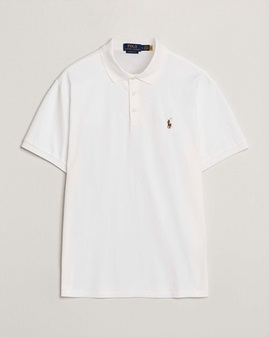 Polo Ralph Lauren Custom Slim Fit Polo White | Man - CareOfCarl.nl