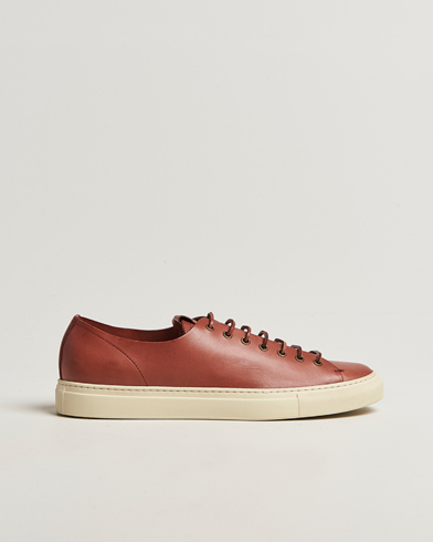 Buttero Tanino Leather Sneaker Cognac – Bruin