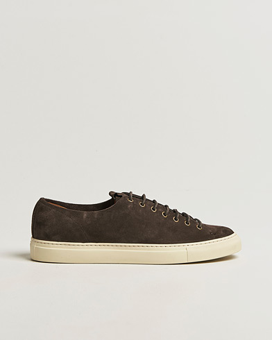 Buttero Tanino Suede Sneaker Brown – Bruin