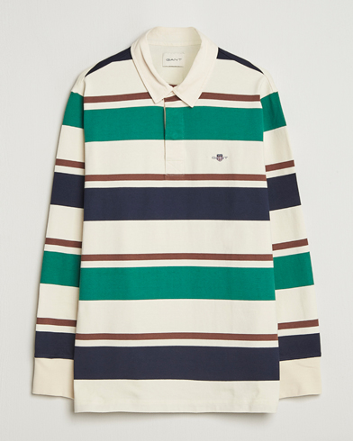 Gant Striped Heavy Rugger Cream Multi – Meerkleurig