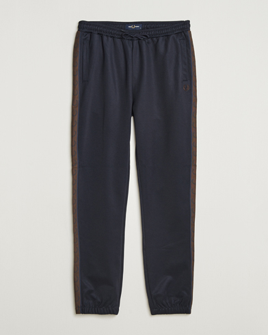 Fred Perry Taped Track Pants Navy – Blauw