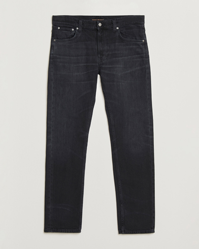 Nudie Jeans Lean Dean Jeans Deep Tracks – Zwart