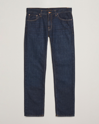 Nudie Jeans Gritty Jackson Jeans Aged Indigo – Blauw