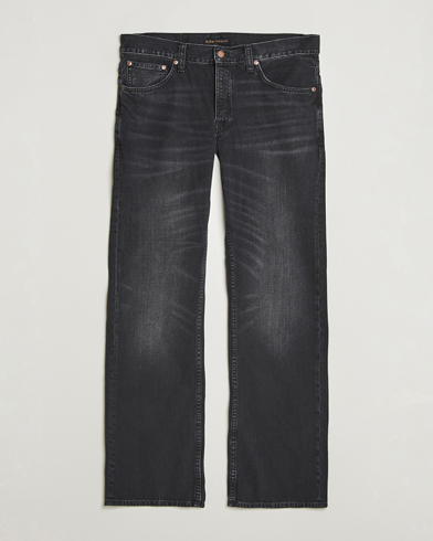 Nudie Jeans Flare Glenn Jeans Black Storm – Zwart
