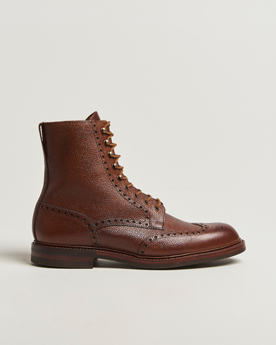 Crockett & Jones Islay Boot Tan Scotch Grain Calf – Bruin