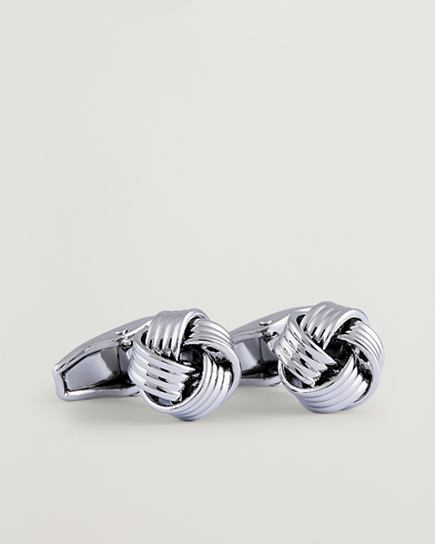Amanda Christensen Knot Cufflink Silver – Zilver