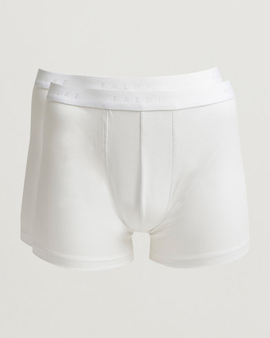 Falke 2-Pack Cotton Boxer Briefs White – Wit