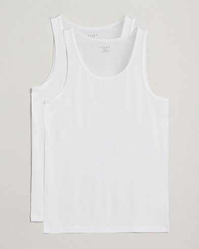 Falke 2-Pack Cotton Tank Top White – Wit