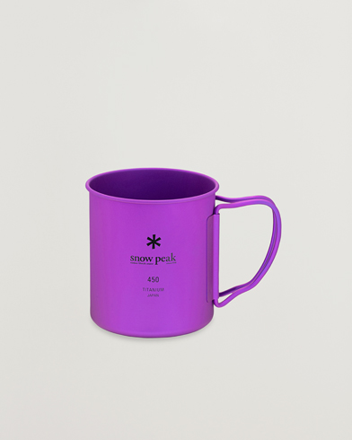 Snow Peak Single Wall Mug 450 Purple Titanium – Paars