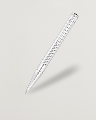 S.T. Dupont D-Initial Ballpoint Pen Chrome – Zilver