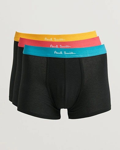 Paul Smith 3-Pack Trunk Black – Zwart