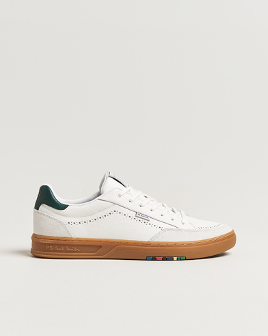 PS Paul Smith Hillstar Leather/Suede Sneaker White – Wit