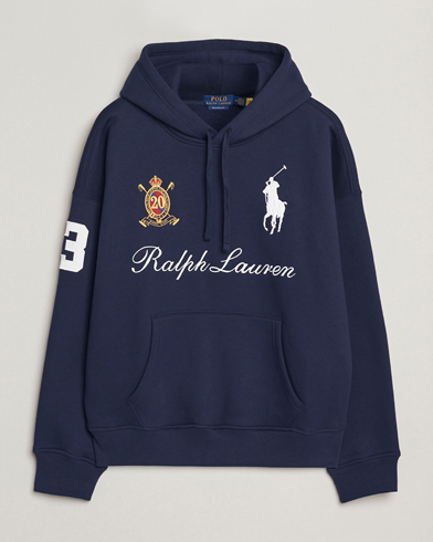 Polo Ralph Lauren Big Pony Hoodie Cruise Navy – Blauw