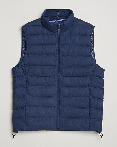 Polo Ralph Lauren Colden Down Vest Newport Navy – Blauw
