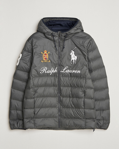 Polo Ralph Lauren Colden Snow Polo Hodded Jacket Charcoal Grey – Grijs