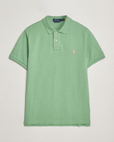Polo Ralph Lauren Custom Slim Fit Polo Outback Green – Groen