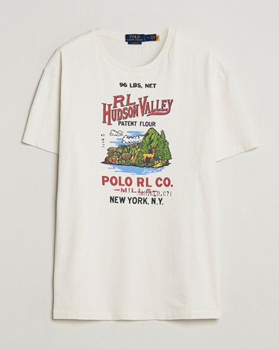Polo Ralph Lauren Printed T-Shirt Nevis – Wit