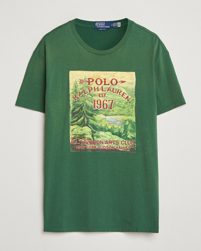 Polo Ralph Lauren Printed T-Shirt Grass Green – Groen