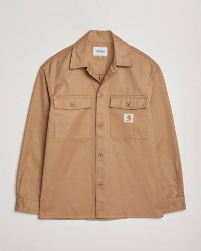 Carhartt WIP Kelly Overshirt Peanut – Bruin