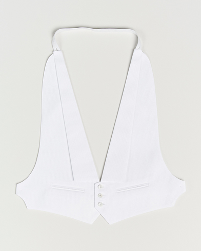 Stenströms Evening Waistcoat White – Wit