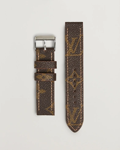 Heren | Care with Carl | Care with Carl Watch Strap Re-made Louis Vuitton Monogram