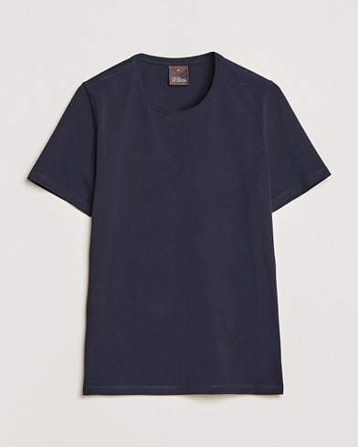 Oscar Jacobson Kyran Cotton T-Shirt Navy – Blauw