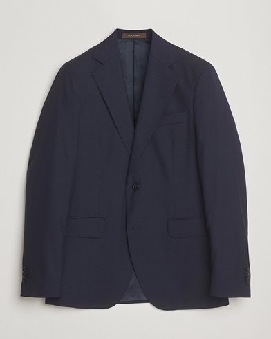 Oscar Jacobson Ego Wool Blazer Blue – Blauw