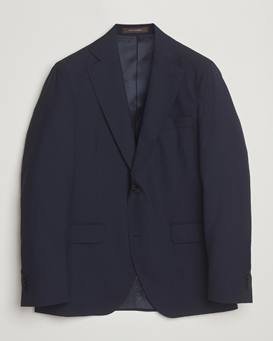 Oscar Jacobson Fogerty Wool Blazer Blue – Blauw