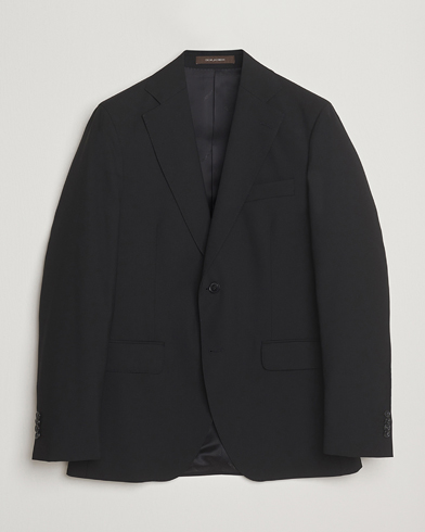 Oscar Jacobson Fogerty Wool Blazer Black – Zwart
