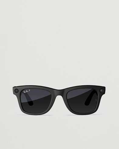 Ray-Ban Wayfarer Meta 50 Sunglasses Matte Black – Zwart