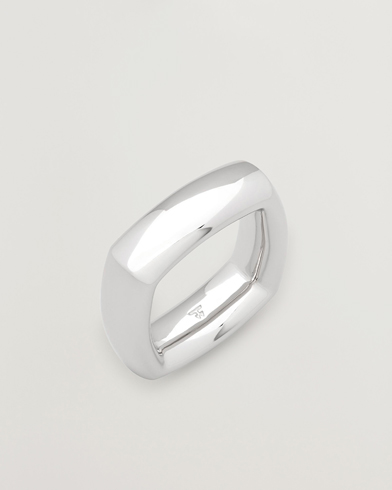 Tom Wood Frame Ring Silver – Zilver