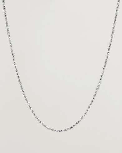 Tom Wood Rope Chain Silver – Zilver