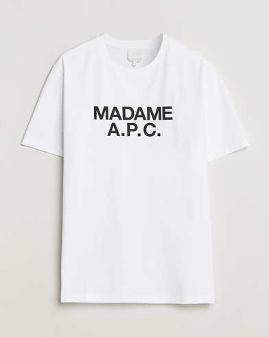 A.P.C. Madame T-Shirt White – Wit