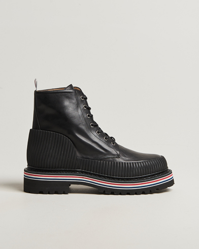 Thom Browne All Terrain Boots Black Calf – Zwart