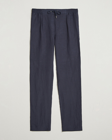 Ralph Lauren Purple Label Dorset Drawstring Trousers Chairman Navy – Blauw
