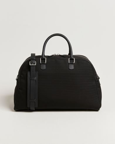 Anderson's Balistic Nylon/Leather Weekendbag Black – Zwart