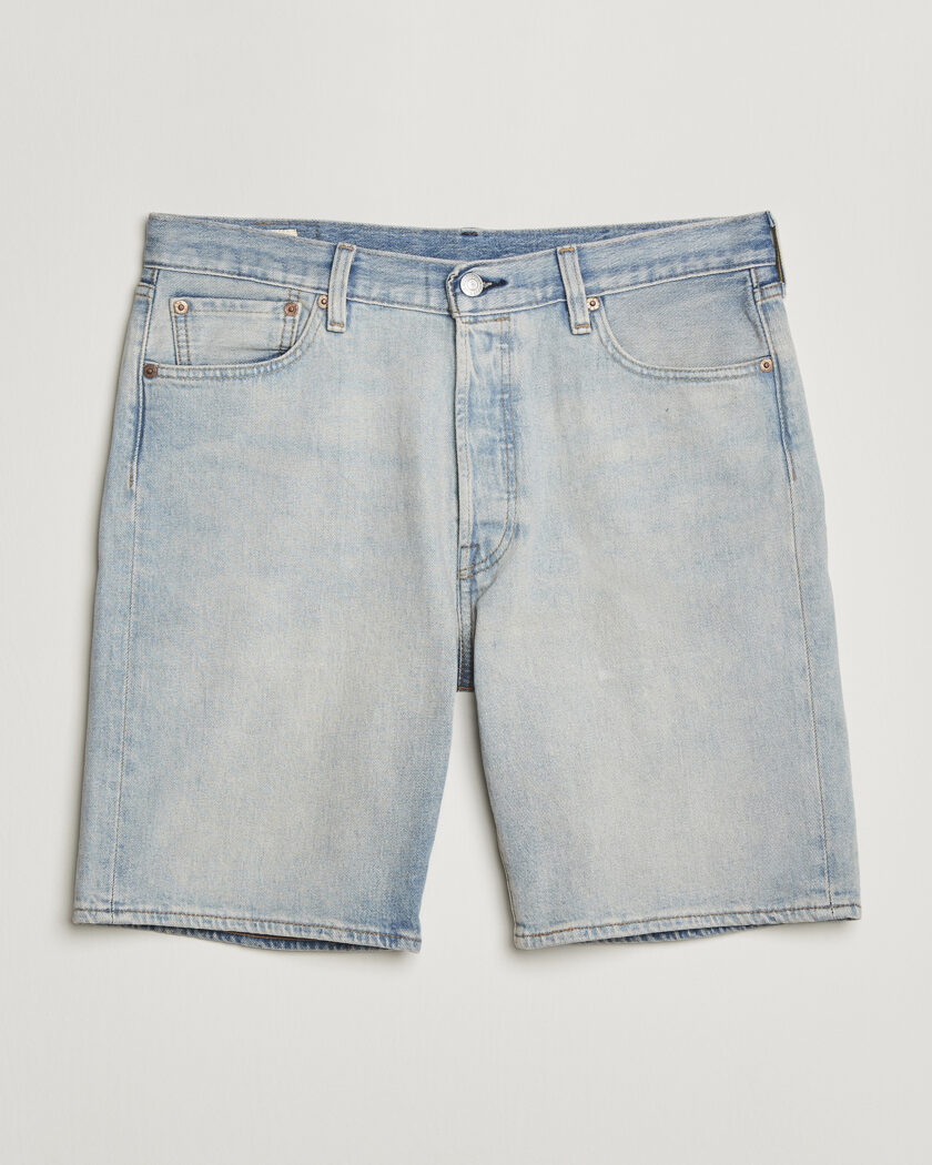 Levi's 501 Original Denim Shorts Never On Time – Blauw