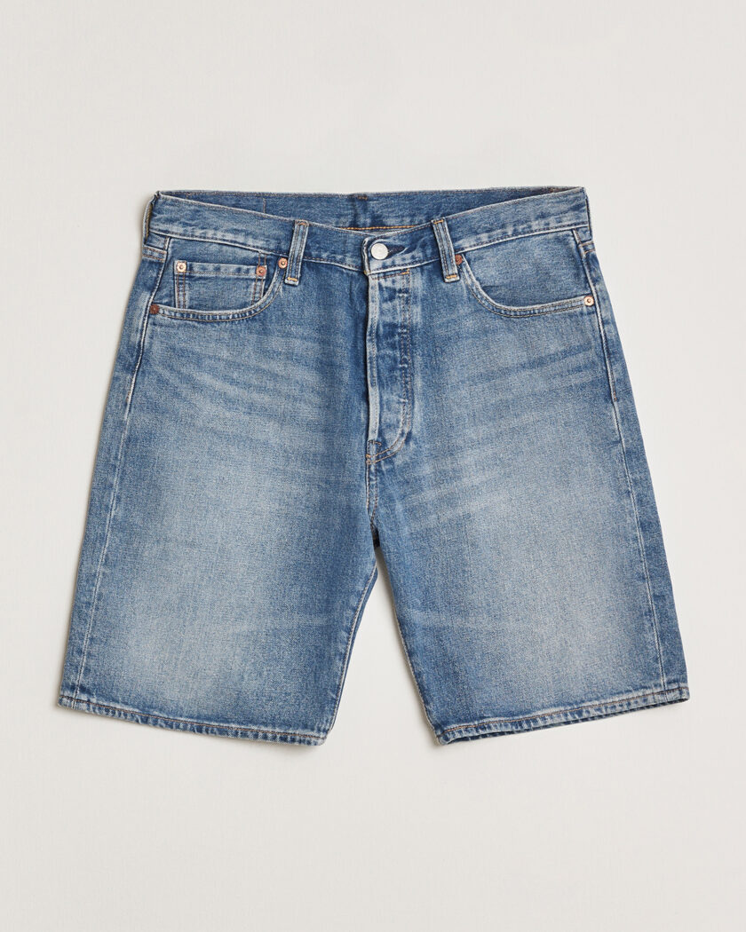 Levi's 501 Original Denim Shorts On The Way – Blauw