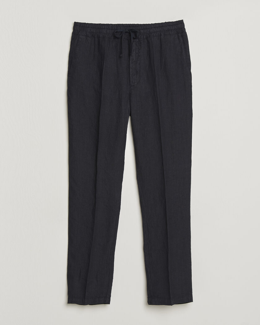 Altea Linen Pants Navy – Blauw