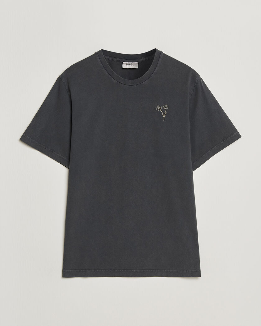 Forét Bouquet T-Shirt Washed Black – Grijs