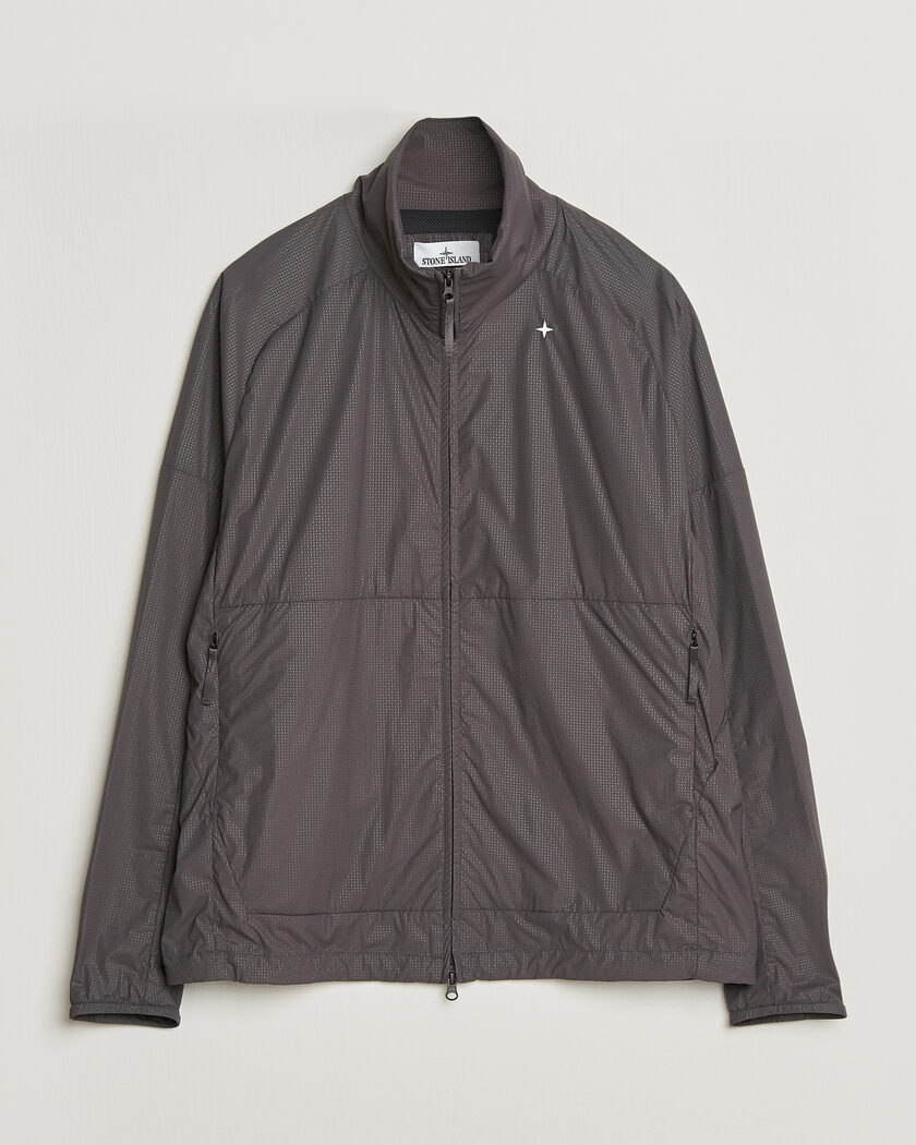 Stone Island Stellina Nylon Stretch Field Jacket Charcoal – Grijs