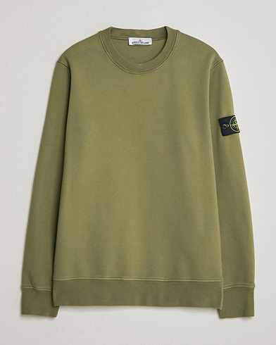 Stone Island Garment Dyed Fleece Sweatshirt Military Green – Groen