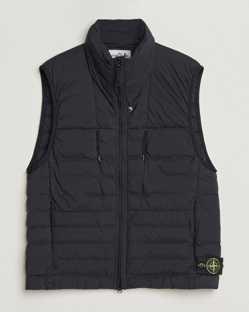 Stone Island Nylon Down Vest Navy – Blauw