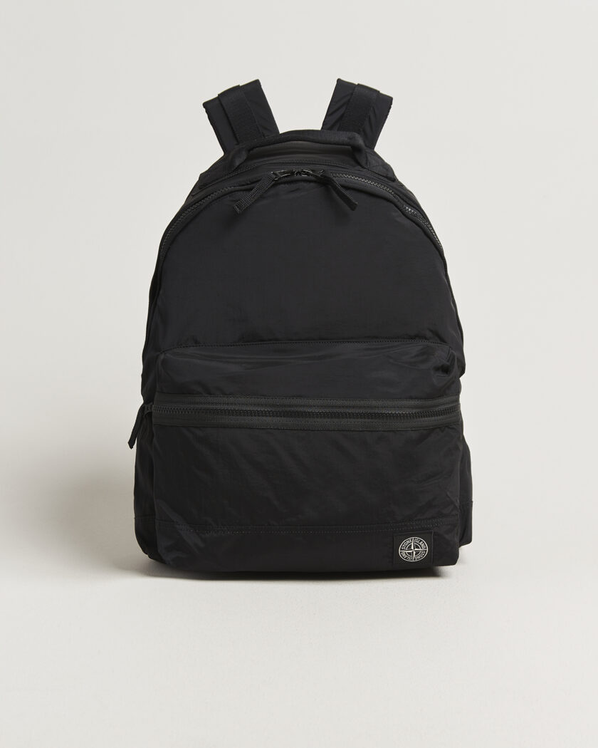 Stone Island Nylon Metal Backpack Black – Zwart