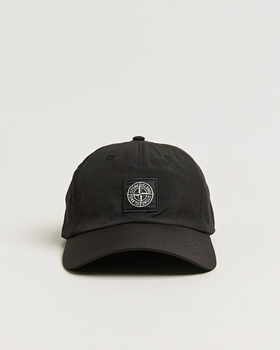 Stone Island Nylon Oxford Cap Black – Zwart