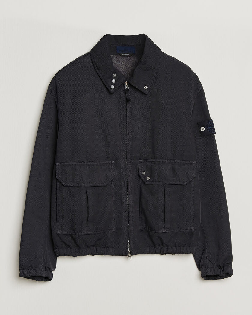 Stone Island Bomber Jacket Navy Blue – Blauw