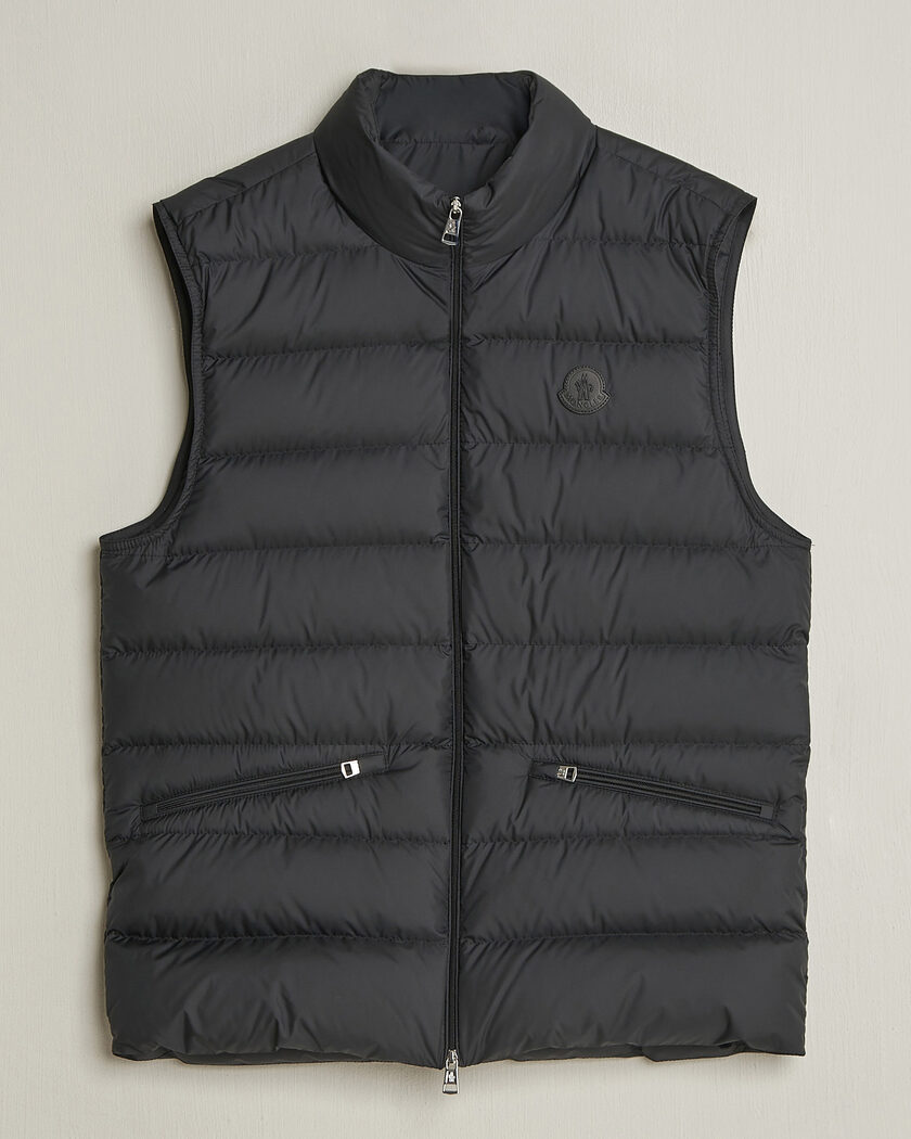 Moncler Lechtal Down Vest Black – Zwart